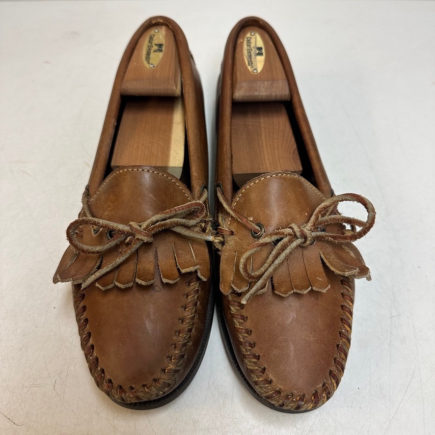 Vguc Rancourt & Co. X Polo Country Tassel Loafer Kiltie Moc Made In Usa 8.5 B